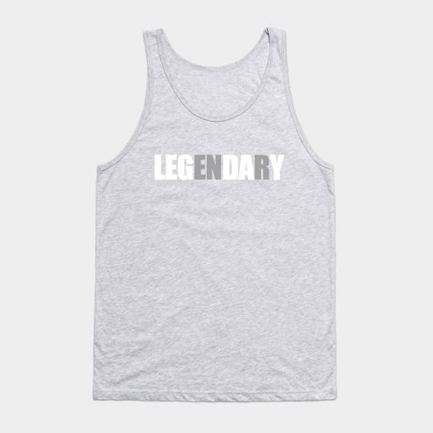 Legendary Leg Day - Gym Apparel Tank Top by ArtHQ